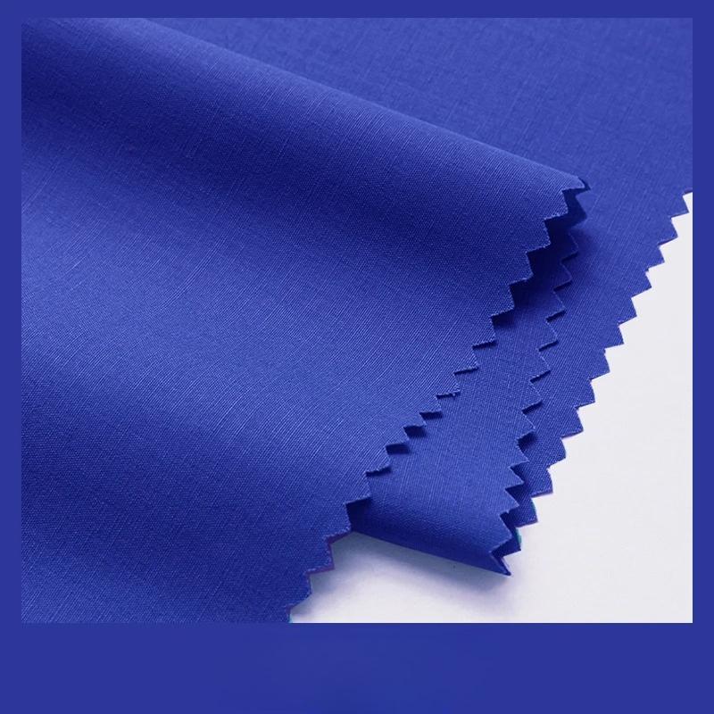 Plain Combed Cotton Fabric Poplin for Clothes Shirt Dresses Sewing High-grade Smooth Skirts Cloth Thin Anti-wrinkle