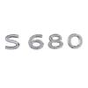 Modified Car Body Side Emblem Sticker Rear Badge for Mercedes Benz Maybach 2021 S400 S450 S480 S500 S580 S600 S680 Accessories FS1