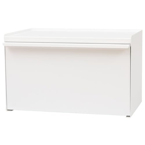 Nitori Steel Bread Case, White, SI001, 8910821