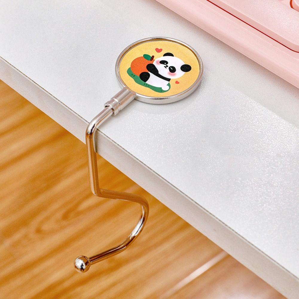 Movable Hook Student Gift Handbag Hanger Purse Bag Table Hook Desk Hanging Holder Desk Hook