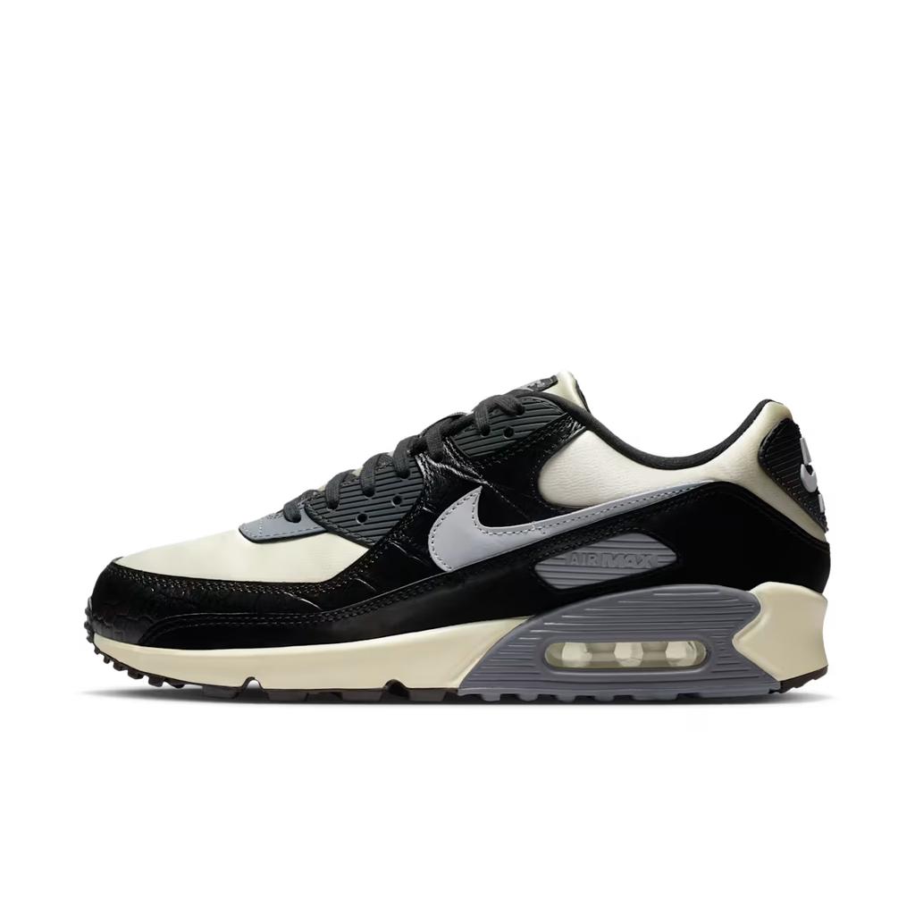 IO4468-100 Nike Air Max 90 Coconut Milk Black (Men's)
