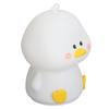 Cute Duck Night Light Soft Silicone Night Lamp Rechargeable Dimmable Bedside Lamp for Bedroom
