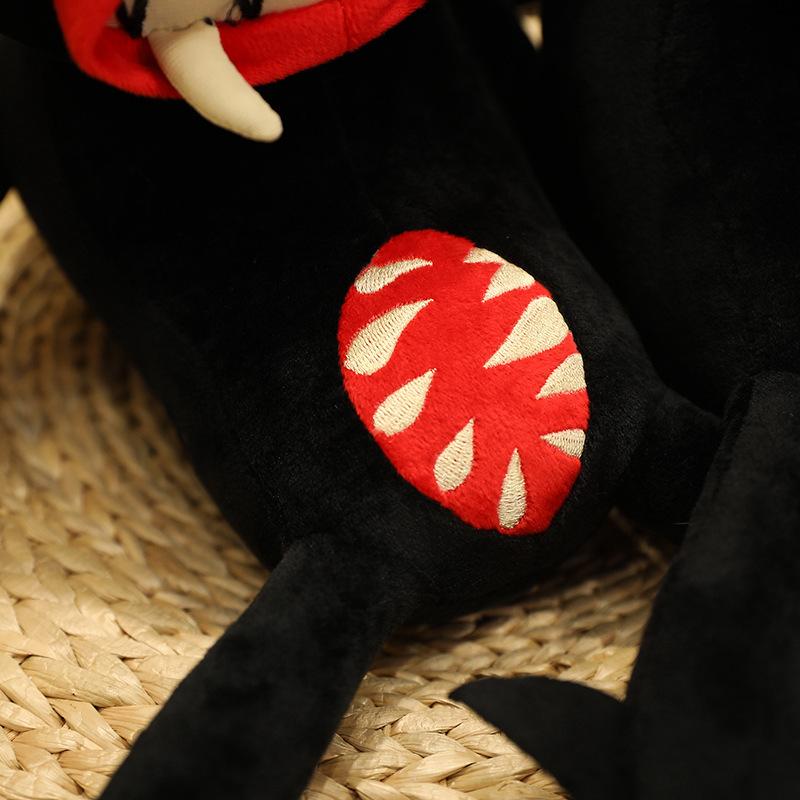 Poppy Playtime Killy Willy Plush Toy Cartoon Black Spider Stuffed Toy Birthday Gift