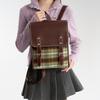 Large Capacity Backpack for Women, Tote Shoulder Bag, Vintage Casual Stylish Daypack, Versatile Travel Backpack