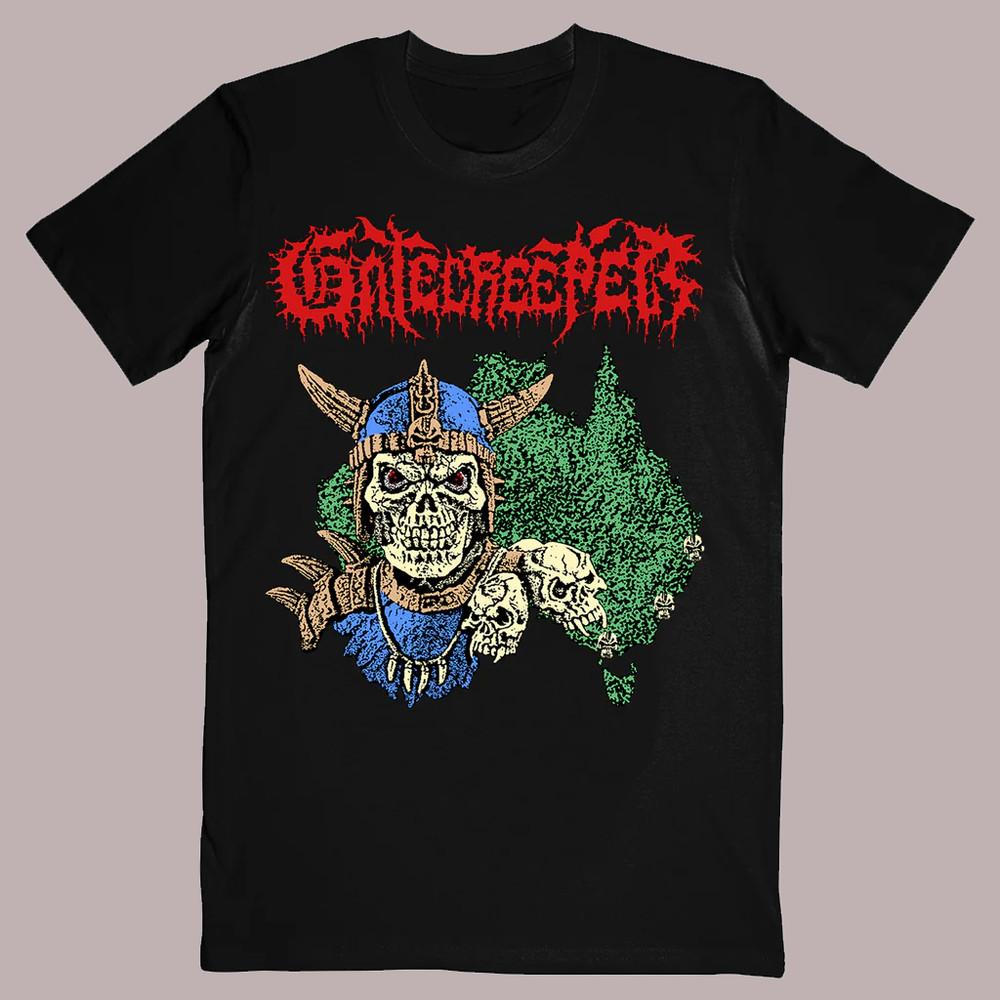 NEW Gatecreeper Band Album Short Sleeve Cotton Black T Shirt For Fans EN726 Unisex T-Shirt S