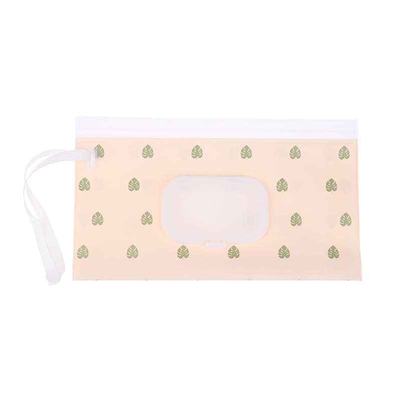 1 st Eva Bärbar Snäpprem Papperslåda Våtservettpåse Vändlock Kosmetikapåse Utomhus Användbar Barnvagnstillbehör