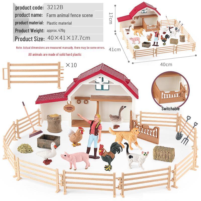 Children's Thousand-Mile Horse Simulation Model Toy and Sand Table Set