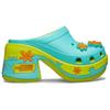 Crocs Comfortable and Versatile Hole Shoes Women's Teal