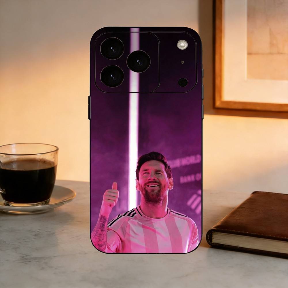 F-Football Leo M-essi LIONEL -L Phone Case For iPhone 17, 16,15,14,13,12,11 Plus,Pro Max, Others Soft Black Cover