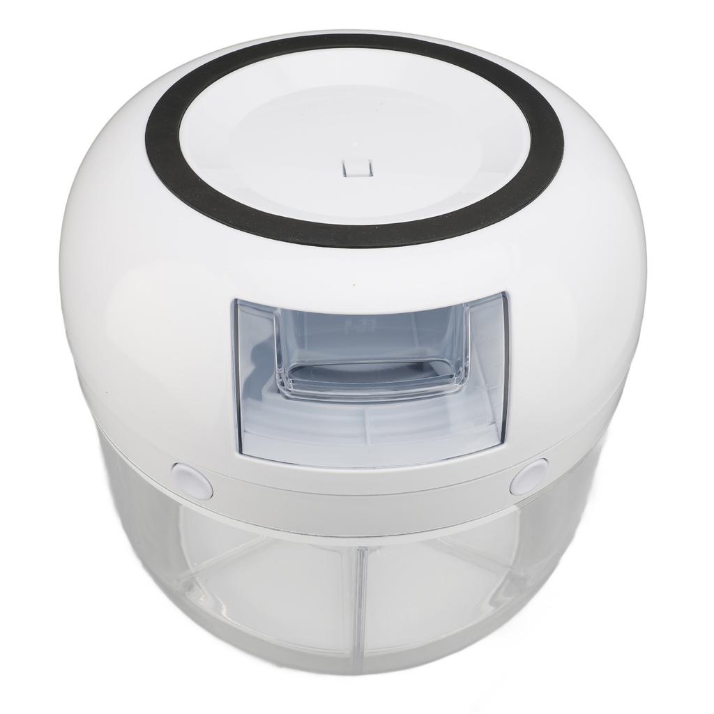 Grain Dispenser 360 degrees  Rotating 6 Grids Large Hole Design Good Sealing Rice Food Dispenser for Kitchen