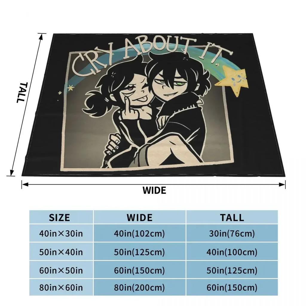 The Coffin Of Andy And Leyley Game Flannel Blanket Awesome Throw Blankets for Sofa Bedding Lounge 125*100cm Rug Piece