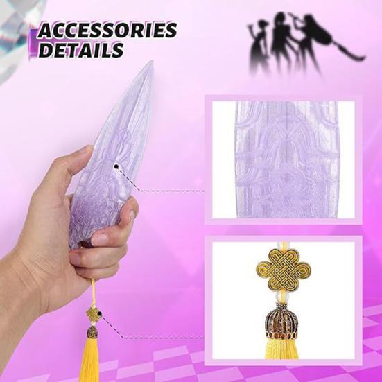 Kpop Hunter Cosplay Dart Prop Halloween Costume Party 3D Printed