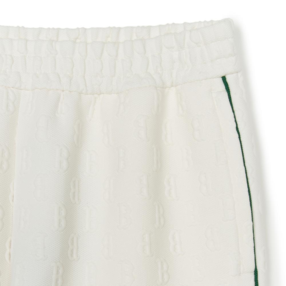 New MLB Jacquard Monogram Boston Red Sox Pants Casual Pants Unisex Cream 3APTM0544-43CRS