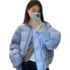 Cappotto in Cotone Coreano Girocollo Nuova Moda Invernale Calda Giacca Imbottita Aderente Versatile Abbigliamento da Casa Capospalla