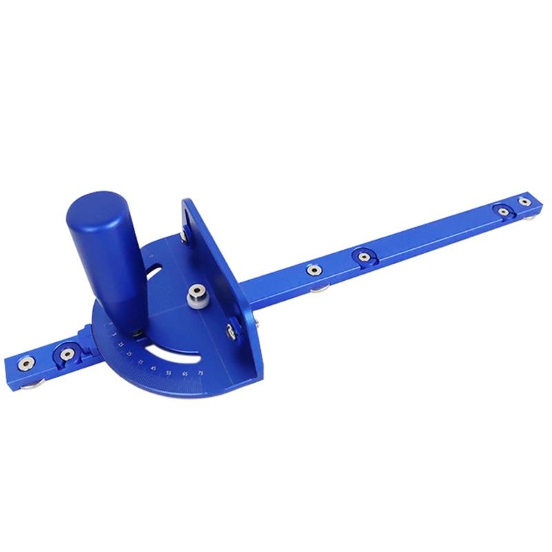 

Durable Miter Track Stop Miter Track Stop T-Slot T-Tracks Stop Chute Locator Aluminium Alloy Backing Connector 1