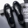 Men's High-End British Style Leather Derby Shoes: Formal, Soft-Sole Wedding & Business Footwear