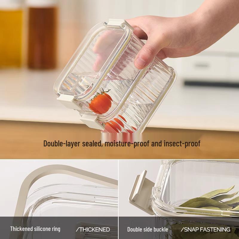 Stackable Spice Storage Box - Kitchen Seasoning Sealing Can