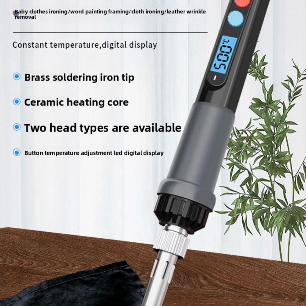 US/EU Electric Iron Solder Adjustable Welding Tool Kit Pen Electronic Component