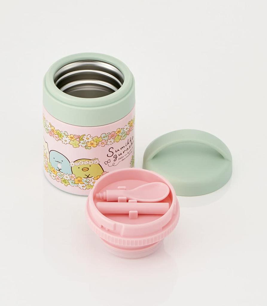 Skater Antibacterial Insulated Soup Small Sumikko Gurashi 180ml Jar, Size, Design, (LJFC2NAG-A)