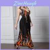 Elegant Women Dress Sleeveless V Neck Evening Party Gown Maxi Long Dress