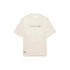 Li Ning Wade Serie Waschbar Locker Buchstabe Lässig Atmungsaktiv Kurzarm T-Shirt Unisex Oberteile Aprikose AHSS429-4