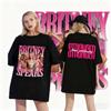 2025 90s Singer Free Britney Spears Design - Stronger Than Yesterday 100% Pure Cotton T-shirt Men Women's Hip Hop Girl T Shirts
