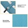 Rhombus Lattice Pattern Knitting Needle Case Oxford Fabric Storage Organizer Bag  Airport Travel