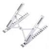 1pc Ergonomic Laptop Stand with Cooling, Portable Foldable  Adjustable Height, Desktop Riser for Tablet, Notebook, Computer