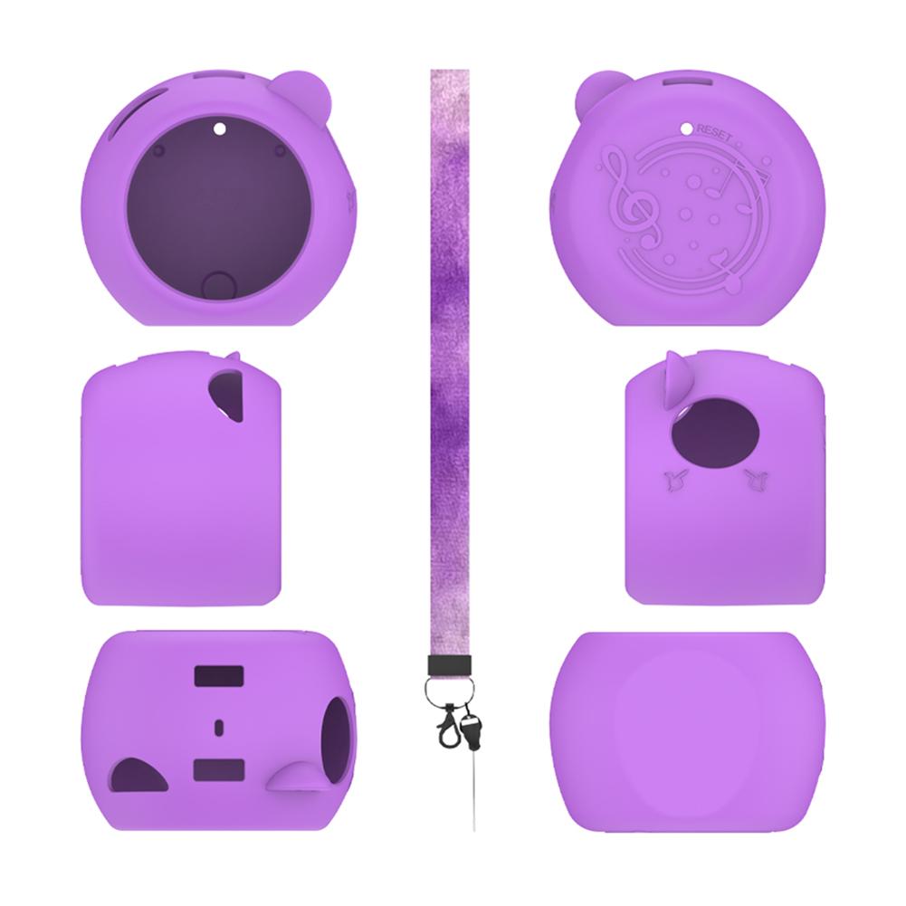 Silicone Case Silicone Protective Case with Lanyard Protector Cover Soft Skin Cover for TakaraTomy Punirunes Puni Electronic Pet