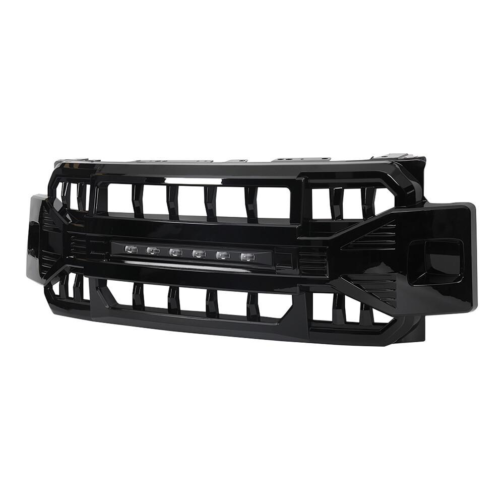 Fits 17-19 Ford F250/F350/F450: War Axe Spotlight Style Grille for Modified Pickup Trucks.