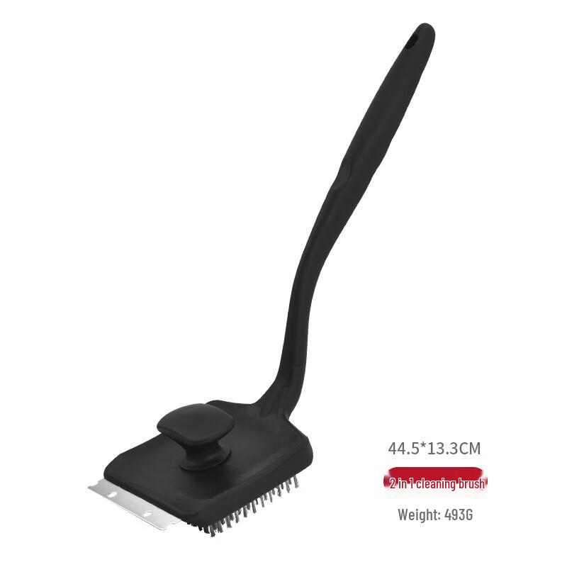 ZISIZ Barbecue Grill Cleaning Steel Wire Brush (3-Pack)