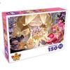 Daewon&Book Cookie Run Kingdom Floating Castle Jigsaw Puzzle, 150 Pieces, Mixed Colors Jigsaw Puzzle, Childrens Games, Korean Educational Toys