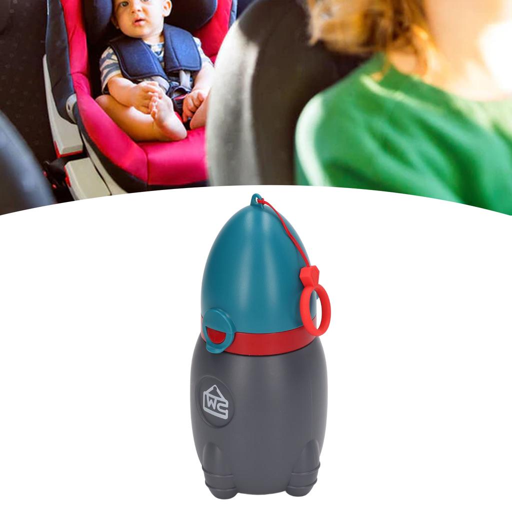 Pee Training Cup Good Sealing Cute Appearance Small Portable Boys Potty Training Urinal for Kids Home Car Travelling
