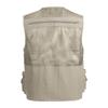 Fishing Vest Breathable Fishing Travel Mesh Vest with Zipper Pockets Summer Work Vest for Outdoor