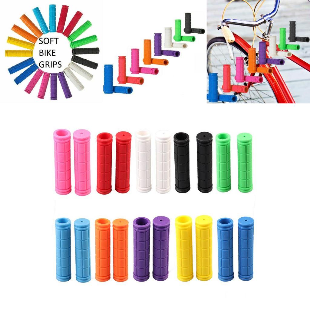 Premium Soft Bike Handle Grips With Custom Raised Surface For Control