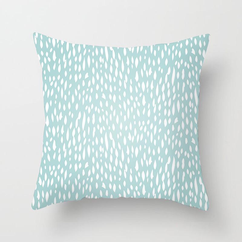 American Pattern Geometric Pillowcase Home Sofa Cushion Pillowcase