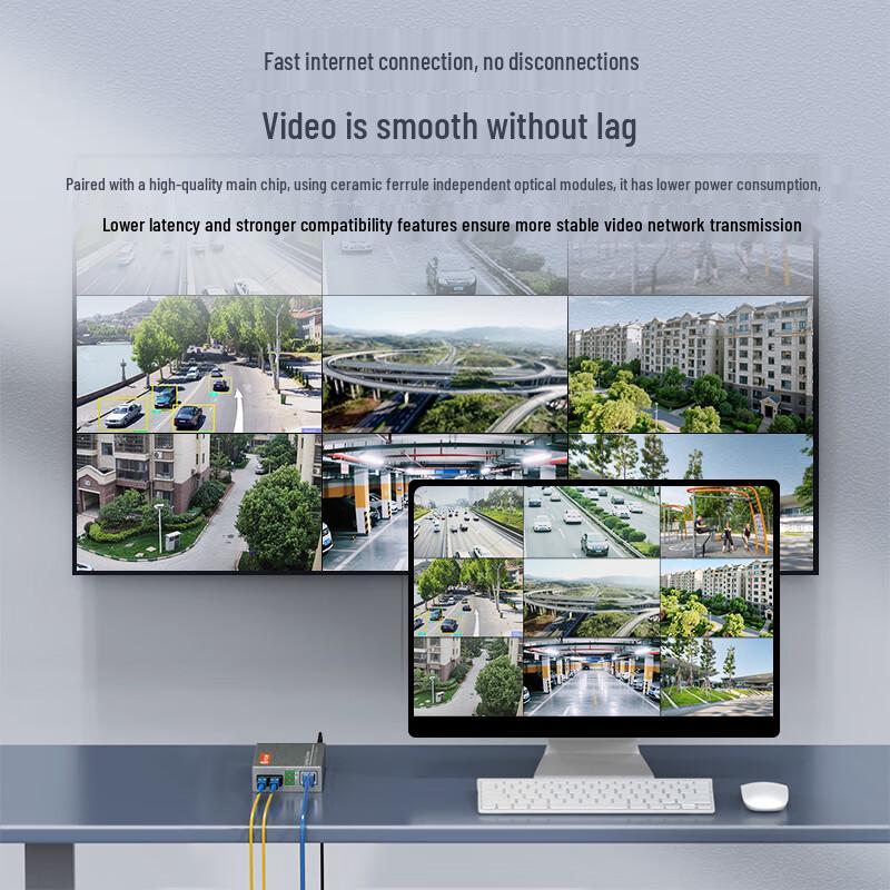 netLINK HTB-GS-03 Gigabit Fiber Optic Transceiver Pair