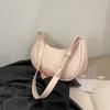 Chic Minimalist Dumpling Bag For Women In Black Beige Pink And Silver Perfect For Casual Winter Style