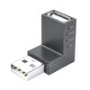 90 Degree USB 3.0/USB 2.0 to USB 3.0/USB 2.0 Adapter 10Gbps USB 3.0/USB 2.0 Female to USB Male Adapter Data Sync Adapter