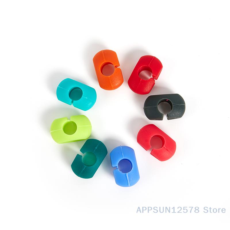 12Pcs Silicone Wine Cup Glass Markers Party Goblet Wine Drinking Cup Marking Tag