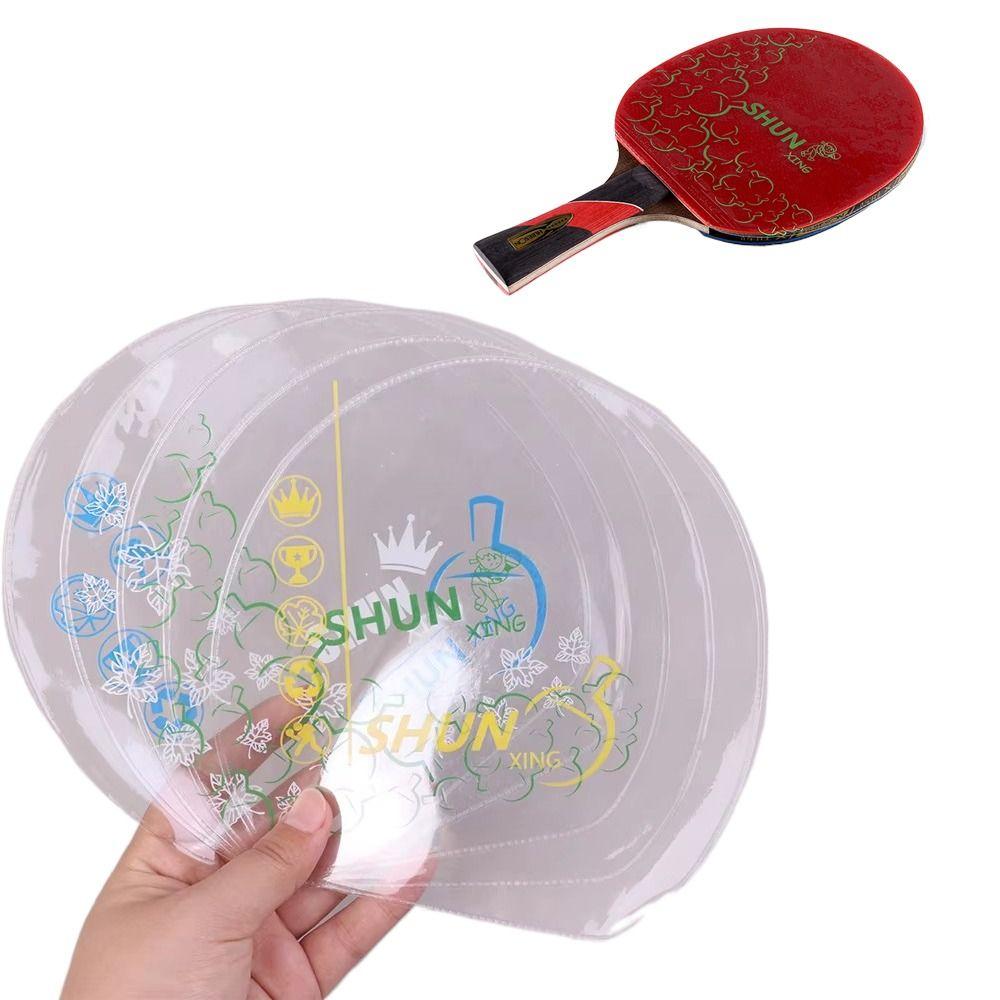 Sticky Ping Pong Racket Protective Film Transparent Ping Pong Bat Rubber Protection Film