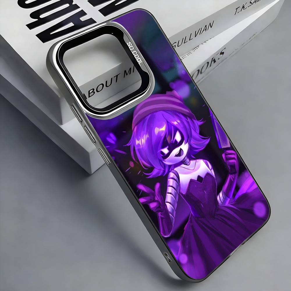 M-Murder D-Drones U-UZI Phone Case For iPhone 17, 16,15,14,13,12,11 Plus,Pro Max, Colorful Silver Funda Cover