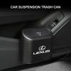 2026 Hot Interior Stickers Car Trash Can Storage Box Vehicle Multifunctional Garbage Dust Case For Lexus RX 300 IS 250 300 GX 40
