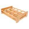 1 Stück Bambus Schnapsglashalter 12 Löcher Getränkebecher Organizer Für Bar Party Hellbraun Ständer Regal Auslage Ablage Etui