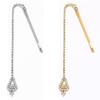 Elegant Forehead Headpiece Charm Chain Pendant Hair Pin for Women Special Occasion Theme Event Stage Show Headwear