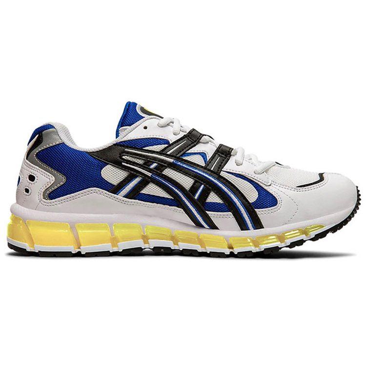 Asics Gel Kayano 5 360 White Black Yellow 1021A159-100