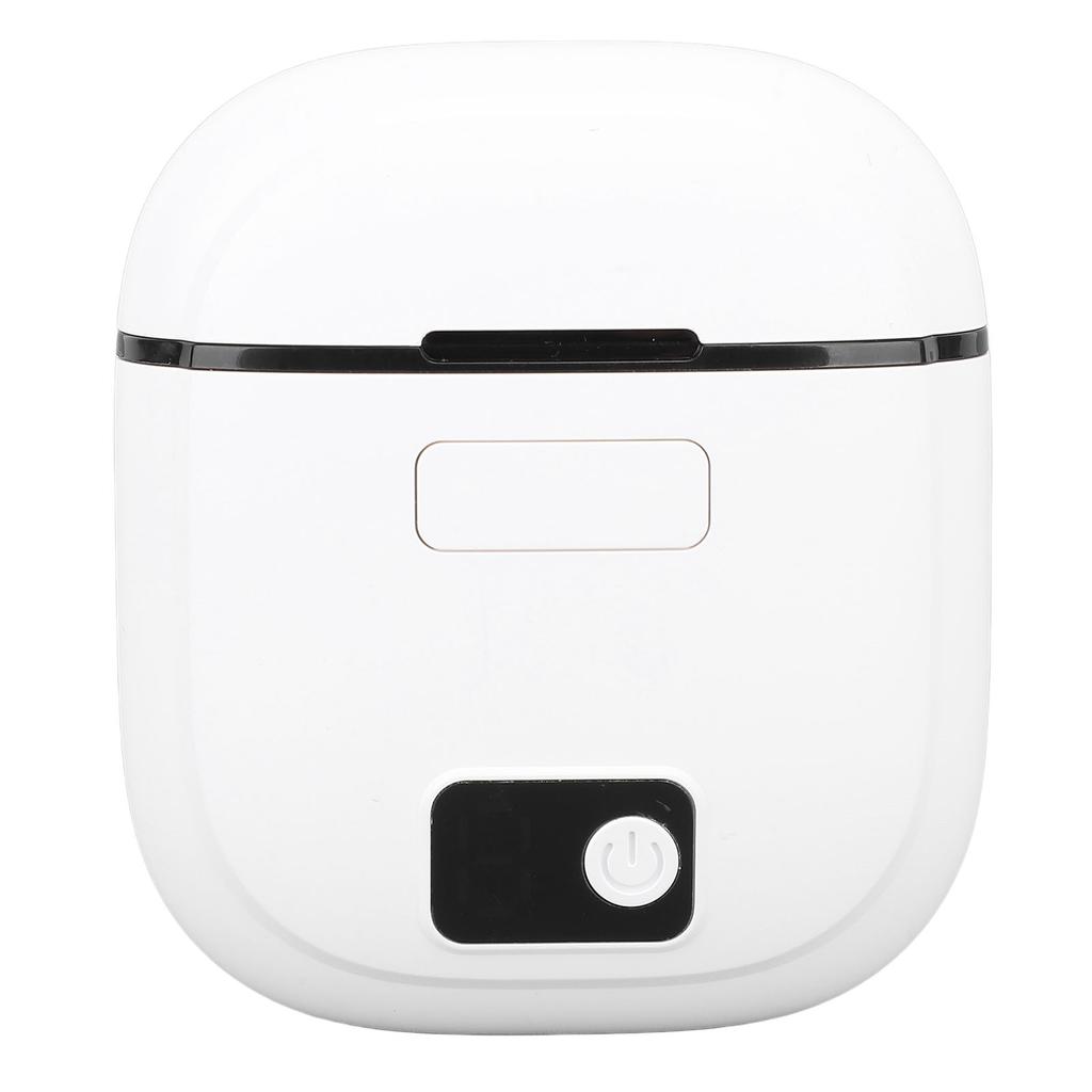 Electric Nail Clipper with 3 Speed Levels Low Noise Automatic Fingernail Trimmer Nail Grinder White