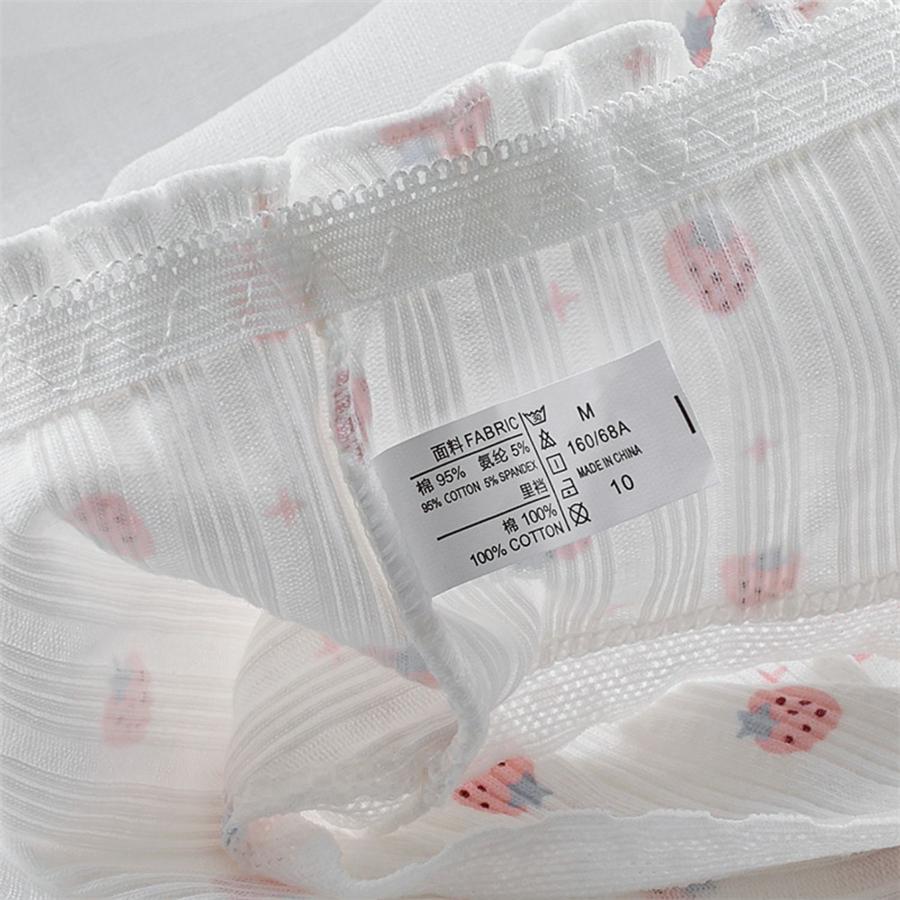 3PCS/Set Cotton Panties Women Underwear Panty Fashion Thread Bow Briefs Lovely Girl Seamless Underpants Female Lingerie Selling