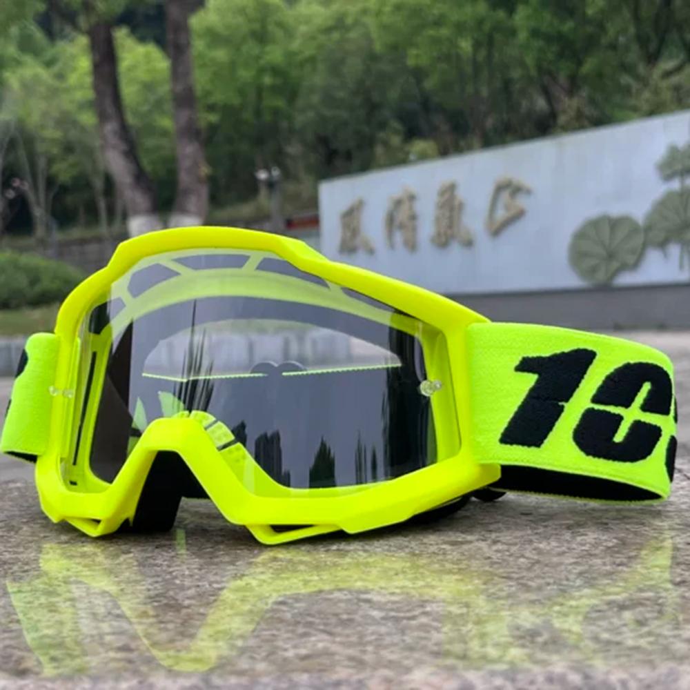 New Motorcycle Goggles HD Lenses Windproof Sports Motocross Glasses Man MTB Mask Cycling Racing Off-Road UV400 Sunglasses