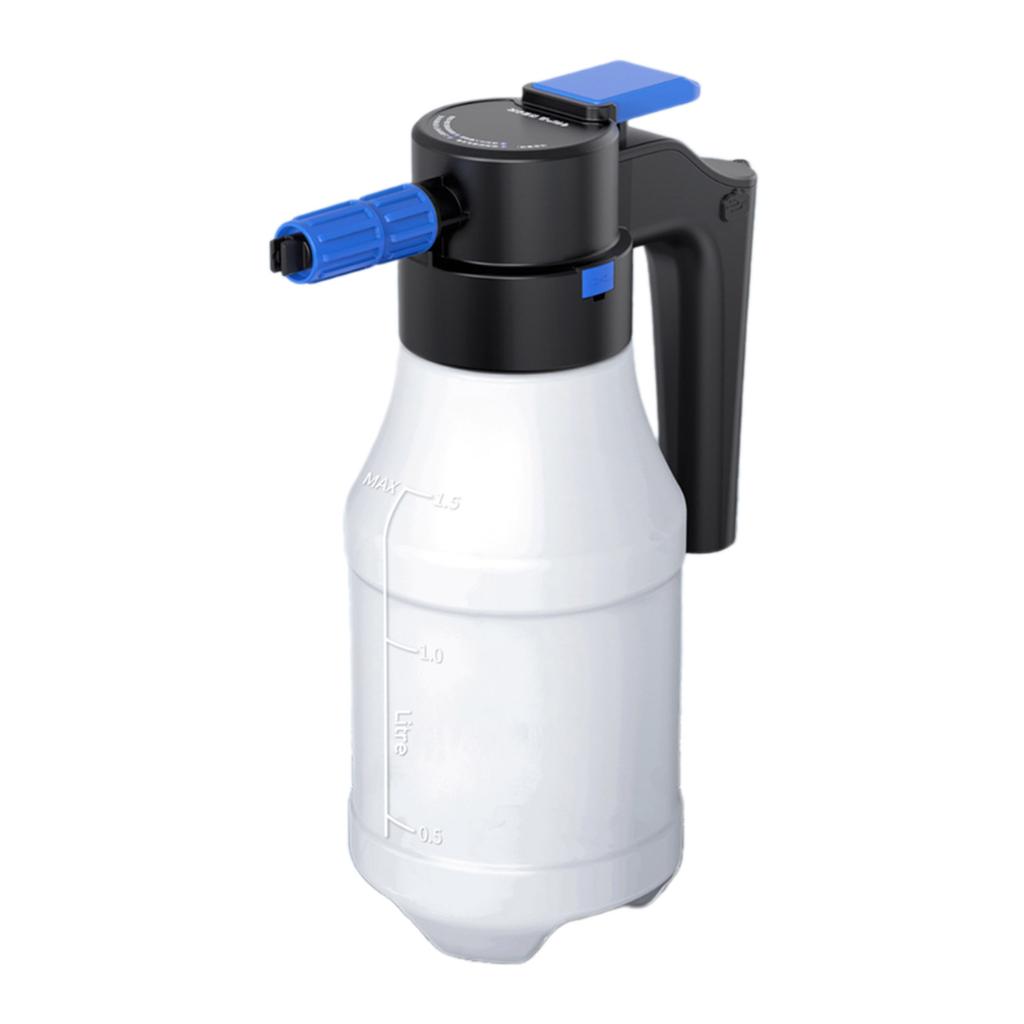 Electric Car Foam Sprayer 1.5L Handheld Foamer Rechargeable Battery Powered Foam Cannons for Home Car Washing